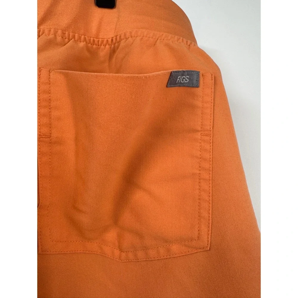 FIGS Zamora Jogger Scrub Pants Womens‎ XXL Petite Orange Technical W18SW2005P